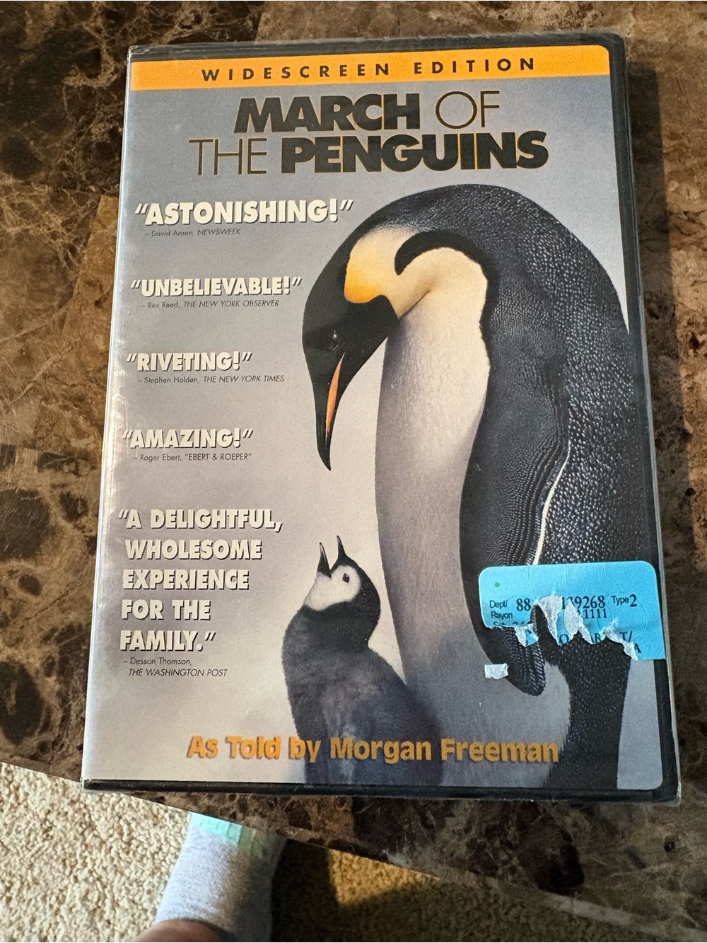 🎬DVD’s 8 for $25 March of the Penguins Widescreen Edition DVD